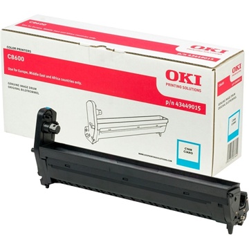 Oki drum 43449015 (C8600/8800) cyan, 20k