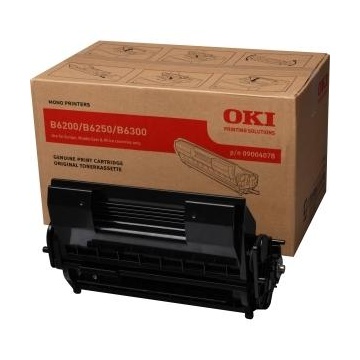 Oki toner 09004078 (B6200/6300) black 10K