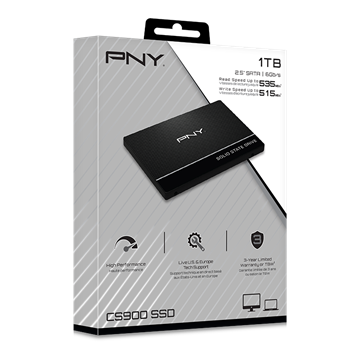 SSD PNY 2,5" SATA3 CS900 1TB
