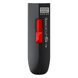 Pendrive 256GB Team C212 USB3.2 fekete (H)