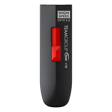 Pendrive 256GB Team C212 USB3.2 fekete (H)