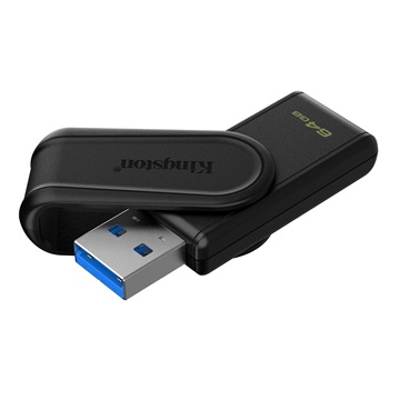 Pendrive 64GB Kingston DT Exodia S USB 3.2 Gen 1 fekete-fekete