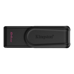 Pendrive 64GB Kingston DT Exodia S USB 3.2 Gen 1 fekete-fekete