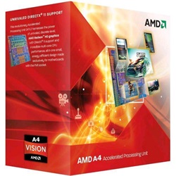 Processzor AMD A4 X2 3300 dobozos fm1