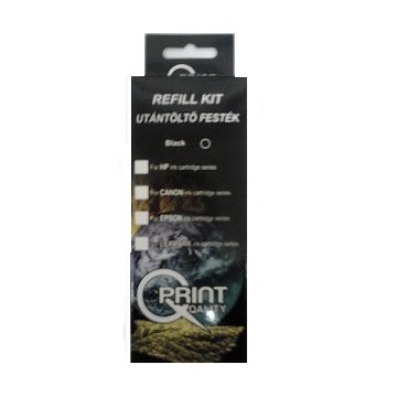 Q-Print töltőkészlet Hp univerzális fekete (1x28ml)