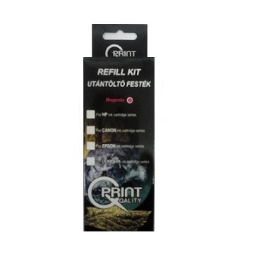 Q-Print töltőkészlet Hp univerzális magenta (1x28ml)