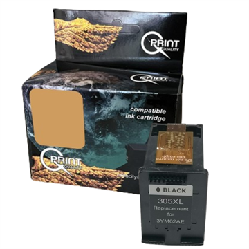 Q-Print tinta 3YM62AE (305XL) black