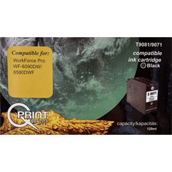 Q-Print tinta T9081 black (chipes)