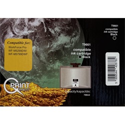 Q-Print tinta T9661XXL black (chipes)