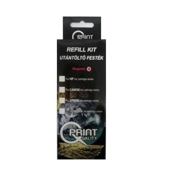Q-Print töltőkészlet Canon univerzális magenta (1x30ml) (Doboz nélkül, gyári fóliában)