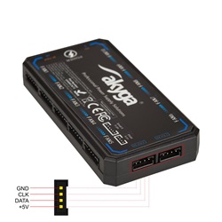 RGB LED ventilátorvezérlő + távirányító ( AK-CA-73 )