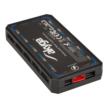 RGB LED ventilátorvezérlő + távirányító ( AK-CA-73 )