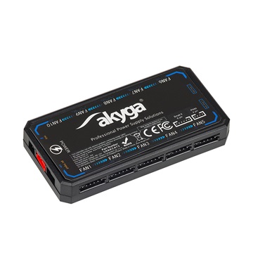 RGB LED ventilátorvezérlő + távirányító ( AK-CA-73 )