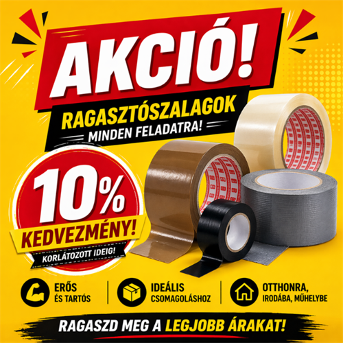Ragasztószalagok minden feladatra!