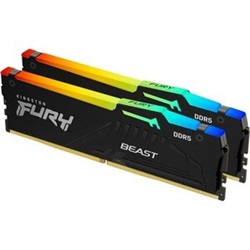 Ram DDR5 Kingston FURY Beast RGB 32GB/5600Mhz CL40 (2x16GB)