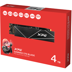 SSD ADATA XPG Gammix S70 BLADE M.2 2280 NVMe Gen4x4 4TB