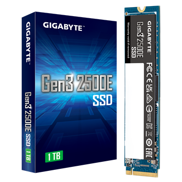 SSD Gigabyte 2500e M.2 1TB PCIe 3x4