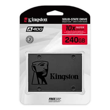 SSD Kingston 240GB 2,5" SATA III A400 SA400S37/240G