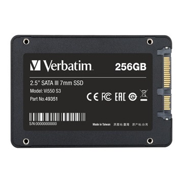SSD Verbatim 256GB SATA3 VI550