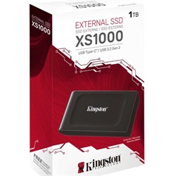 SSD külső Kingston Hordozható SSD USB 3.2 Gen 2 1000GB XS1000