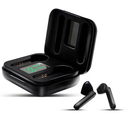 TWS X15 Bluetooth fülhallgató Pop up window fekete Sanz