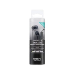 Sony MDR-EX15AP fülhallgató mikrofonnal, fekete, EU