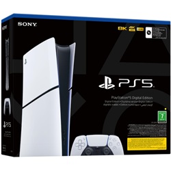 Sony PlayStation 5 Slim 1TB Digital Edition White