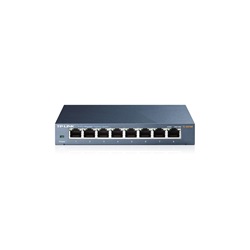 Tp-Link Switch 8 Port Gigabit, Fémházas (TL-SG108)