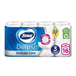 Toalettpapír 3 rétegű 16 tekercs/csomag Zewa Deluxe Delicate Care