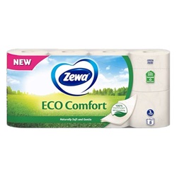 Toalettpapír 3 rétegű 16 tekercs/csomag Zewa Eco Comfort
