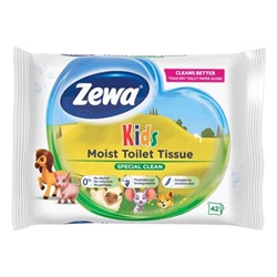 Toalettpapír nedves 42 lap/csomag Zewa Kids