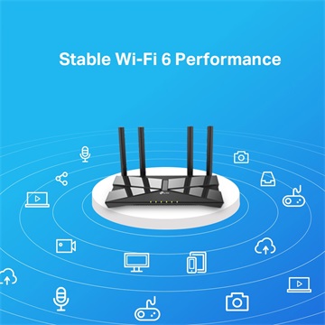 Tp-Link Archer AX10 router AX1500 Dual Band Gigabit WiFi 6E