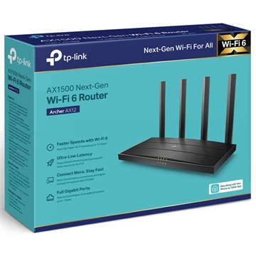 Tp-Link Archer AX12 router AX1500 Dual Band Gigabit WiFi 6