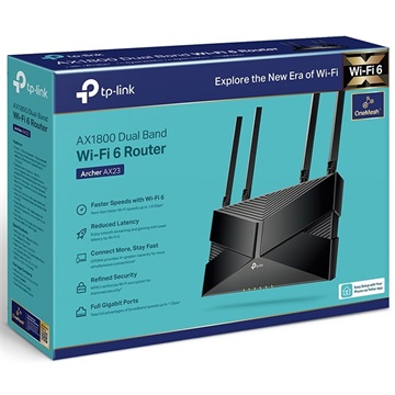 Tp-Link Archer AX23 router AX1800 Dual Band Gigabit WiFi 6