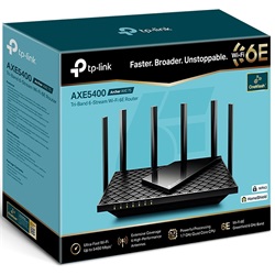 Tp-Link Archer AXE75 router AXE5400 Tri Band Gigabit WiFi 6E