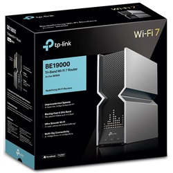Tp-Link Archer BE800 router BE19000 Tri Band Gigabit WiFi 7