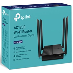 Tp-Link Archer C64 router AC1200 Dual Band Gigabit WiFi 5