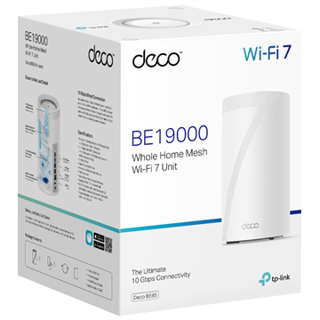 Tp-Link Deco BE85 (2-PACK) Wireless Mesh Networking system BE19000 Wi-Fi 7