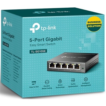 Tp-Link Gigabit Easy Smart Switch 5 Port (TL-SG105E)