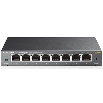 Tp-Link Switch Gigabit Easy Smart, 8 Port (TL-SG108E)