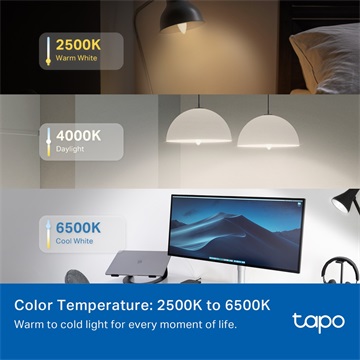 Tp-Link LED Izzó Wi-Fi-s E14, Multi Color, TAPO L430C (2-PACK)