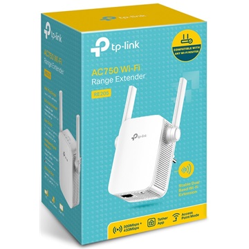 Tp-Link RE205 Wireless Range Extender Dual Band AC750