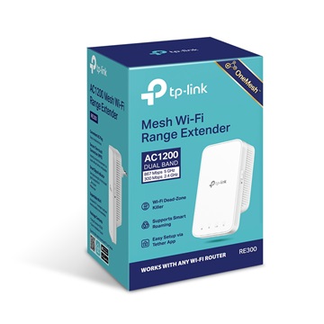 Tp-Link RE300 Wireless Range Extender Dual Band AC1200