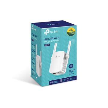 Tp-Link RE305 Wifi Lefedettség Növelő/Jeltovábbító AC1200 Range Extender
