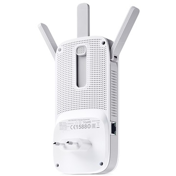 Tp-Link RE450 Wifi Lefedettség Növelő/Jeltovábbító AC1750 Range Extender