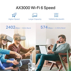 Tp-Link RE705X AX3000 Mesh WiFi 6 Extender