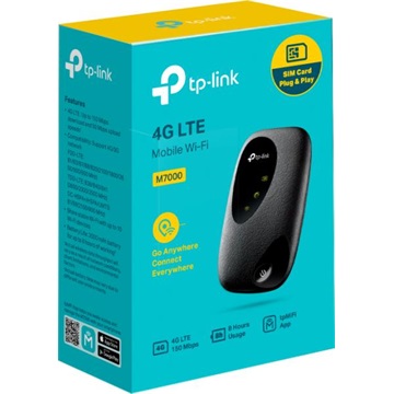 Tp-Link Router 4G Modem+Wireless Router 300 Mbs M7000
