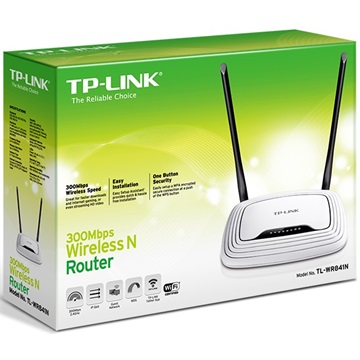 Tp-Link Router vezeték nélküli 4Port TL-WR841N