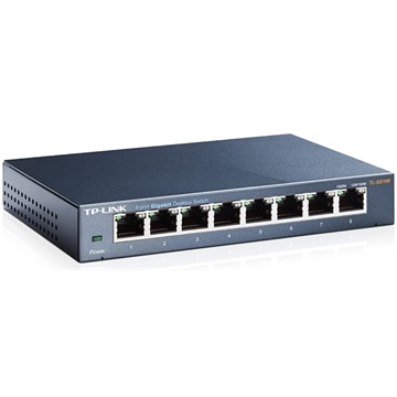 Tp-Link Switch 8 Port Gigabit fémházas (TL-SG108)