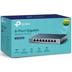 Tp-Link Switch 8 Port Gigabit fémházas (TL-SG108)